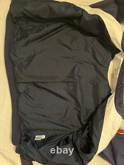 Rare Vintage Jeremy Mayfield Mobil 1 Veste de course Nascar Taille Large