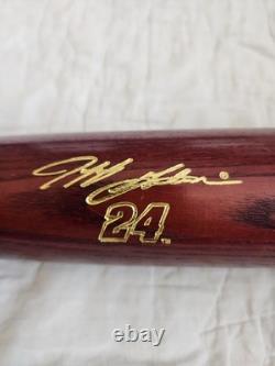 Rare batte de baseball Louisville Slugger grand format Jeff Gordon NASCAR