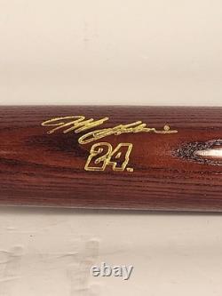 Rare batte de baseball Louisville Slugger grand format Jeff Gordon NASCAR