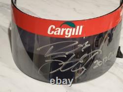 Ricky Stenhouse Jr CASQUE de champion Xfinity 2012 utilisé en course, visière autographiée
