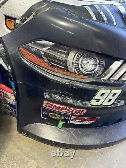 Riley Herbst n°98 2023 Monster Energy Nascar Course Utilisée Avant Nez #6045