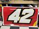 Ross Chastain N°42 2021 Nascar Course Utilisé Tôle Mcdonald's Panneau De Porte #405