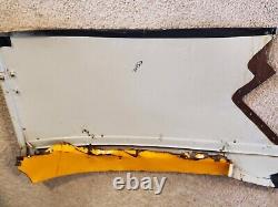 Rusty Wallace 2004 Watkins Glen Course Utilisé Nom Rail & Partie de la Tôle de Toit