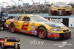 Rusty Wallace 2004 Watkins Glen Course Utilisé Nom Rail & Partie de la Tôle de Toit