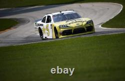 SIGNé Andy Lally 2021 Geoff Bodine Throwback #5 Road America Panneau en tôle