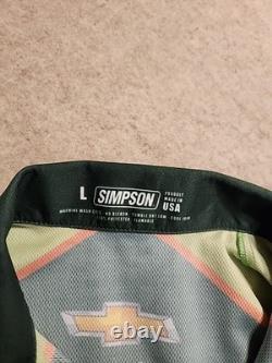 SIMPSON Hendrick Motorsports #88 Diet Mtn Dew UA USA maillot de l'équipe de la crevaison émis