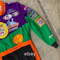 Scott Riggs Nascar Nestle Toll House Halloween Cookies Race Used Fire Suit