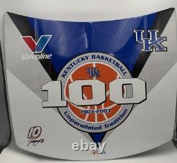 Série d'Hommage NASCAR Kentucky 100 ans 29 Panneau de Capot Valvoline UK Basketball