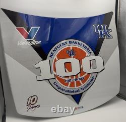 Série d'Hommage NASCAR Kentucky 100 ans 29 Panneau de Capot Valvoline UK Basketball