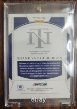 Shane Van Gisbergen 2024 Panini National Treasures Moments précieux Autographe /49
