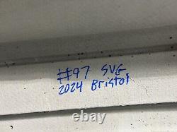 Shane Van Gisbergen #97 2024 Bristol WeatherTech Nascar Utilisé Avant Nez 7894