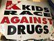 Shawna Robinson Kids Race Against Drugs Race Utilisé Hood Feuillettal Nascar & Pneu