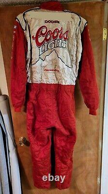 Sterling Marlin Combinaison de Piste de l'Équipe de Pit Coors Light Nascar FIA Ganassi