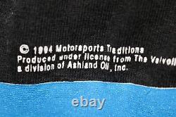 T-Shirt vintage de NASCAR Mark Martin 1994 avec impression intégrale Taille XL