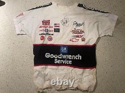 T-shirt de Dale Earnhardt Sr Avec autographe. Endommagé VOIR PHOTOS