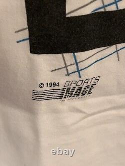 T-shirt vintage 1994 Dale Earnhardt Intimidator blanc 2 XL Sports Images