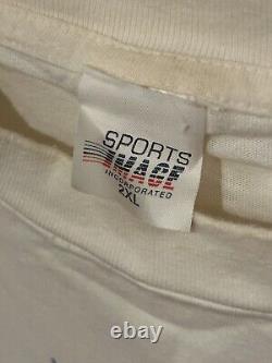 T-shirt vintage 1994 Dale Earnhardt Intimidator blanc 2 XL Sports Images