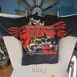 T-shirt vintage Dale Earnhardt Black Knight XXL en bon état d'occasion