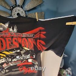 T-shirt vintage Dale Earnhardt Black Knight XXL en bon état d'occasion