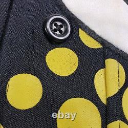 Taille Large Veste Nascar Pillsbury Doughboy General Mills Noire et Jaune
