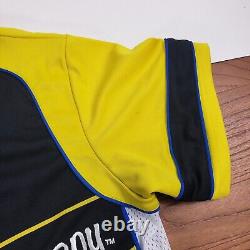 Taille Large Veste Nascar Pillsbury Doughboy General Mills Noire et Jaune