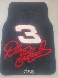Tapis de sol pour voiture Dale Earnhardt #3, ensemble de 2 tapis, année 2002, collection de course.