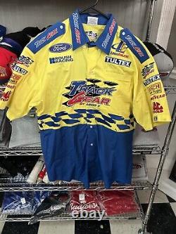 Tenue de piste Roush Racing Ford Nascar Équipe de course Chemise et pantalon émis par l'équipe en taille grand