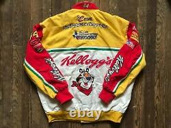 Terry Labonte #44 Kellogg's Corn Flakes Racing Jacket Homme Grand L Nascar