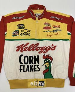 Terry Labonte #5 Kelloggs Corn Flakes Racing Veste Homme Taille Medium Nascar Nouveau