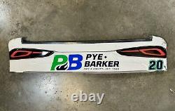 Tôle utilisée en course NASCAR John Hunter Nemechek Pye Barker Rear