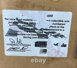 Tony Stewart 20 Autographied Race Used Tire Limited Nascar Winston Cup Champ
