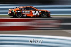 Ty Gibbs #54 2024 Watkins Glen Course Utilisé Pare-chocs d'Angle CW NASCAR Tôle #54