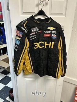 Tyler Reddick #8 2022 3Chi Nascar Combinaison de pilote utilisée en course 2 pièces Taille 60