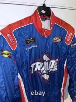 U24456 2XL 42W x 36L Combinaison de Piste Nascar Équipe de Pit SFI Brandon Brown Trade Ch G3D