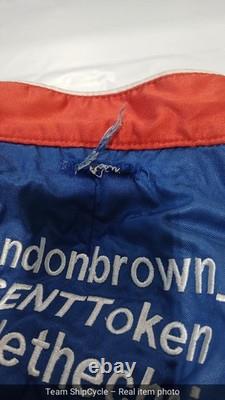 U24456 2XL 42W x 36L Combinaison de Piste Nascar Équipe de Pit SFI Brandon Brown Trade Ch G3D