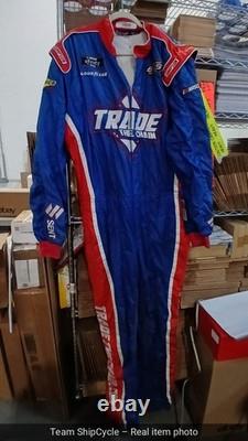 U24456 2XL 42W x 36L Combinaison de Piste Nascar Équipe de Pit SFI Brandon Brown Trade Ch G3D