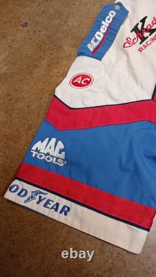 Uniforme de l'équipe de pit utilisé en course Vintage Ken Schrader Racing Inc Simpson RARE
