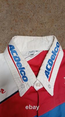 Uniforme de l'équipe de pit utilisé en course Vintage Ken Schrader Racing Inc Simpson RARE