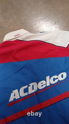 Uniforme de l'équipe de pit utilisé en course Vintage Ken Schrader Racing Inc Simpson RARE