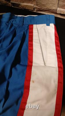 Uniforme de l'équipe de pit utilisé en course Vintage Ken Schrader Racing Inc Simpson RARE