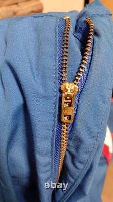 Uniforme de l'équipe de pit utilisé en course Vintage Ken Schrader Racing Inc Simpson RARE