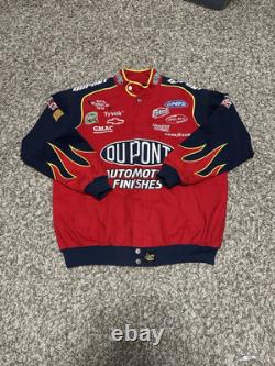 Veste Chase Authentics Jeff Gordon DuPont Racing avec manches enflammées