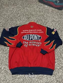 Veste Chase Authentics Jeff Gordon DuPont Racing avec manches enflammées