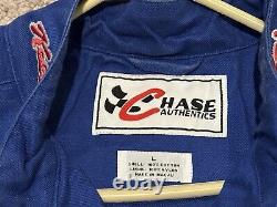 Veste Chase Authentics Terry Labonte Kelloggs Bleue Taille Large NASCAR