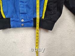 Veste Chase Authentics pour homme petite bleue en coton à manches longues Nascar Lowes