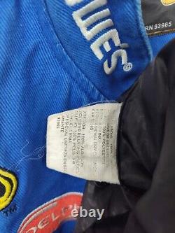 Veste Chase Authentics pour homme petite bleue en coton à manches longues Nascar Lowes