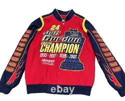Veste Jeff Gordon Medium Champion Uniforme NASCAR Vintage JH Design Racing