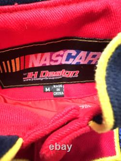 Veste Jeff Gordon Medium Champion Uniforme NASCAR Vintage JH Design Racing