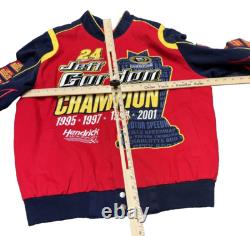 Veste Jeff Gordon Medium Champion Uniforme NASCAR Vintage JH Design Racing