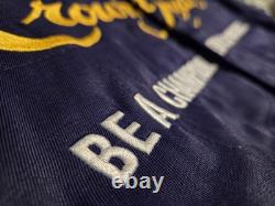 Veste NASCAR Crown Royal ULTRA RARE Haute Qualité Kurt Busch Taille L Homme